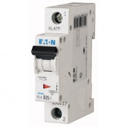 Автоматический выключатель PL4-C20/1 4.5 kA
