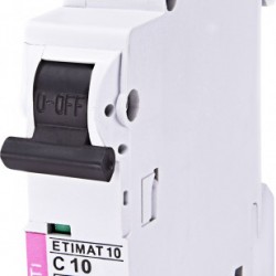 Автоматический выключатель ETIMAT 10 1p C 10A