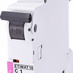 Автоматический выключатель ETIMAT 10 1p С 2A