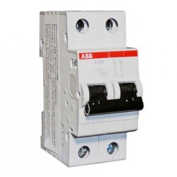 Автоматический выключатель ABB S202-B40 2p тип B 40А 4.5kA
