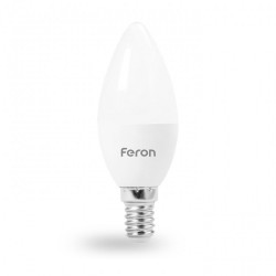 Светодиодная лампа Feron LB-737 C37 6W E14 2700K