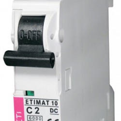 Авт. вимикач ETIMAT 10 DC 1p C 2A (6kA) 2137708