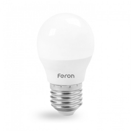 Светодиодная лампа Feron LB-195 G45 7W E27 4000K