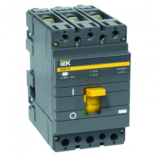 Силовой автоматический выключатель IEK ВА 88-35 3п 160А