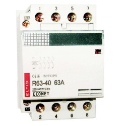 Контактор е/м R63-40 63A Econet 230B