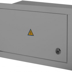 Корпус e.mbox.stand.w.15.z металлический, под 15 мод., встраиваемый, с замком