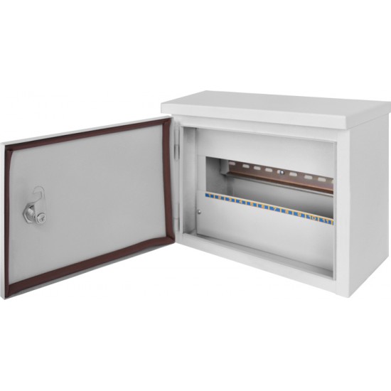 Шкаф e.mbox.stand.n.12.z металлический под 12 модулей, герметичный IP54, навесной