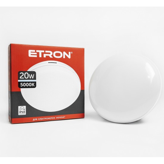 Светильник светодиодный ETRON Communal 1-EСP-506-C 20W 5000К (круг)