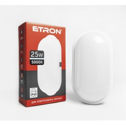 Светильник светодиодный ETRON Communal 1-EСP-509-E 25W 5000К (овал)