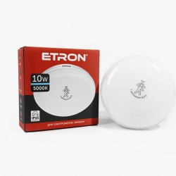 Светильник светодиодный ETRON Communal 1-EСP-522-CD 10W 5000К IP65 (круг)+датчик движения