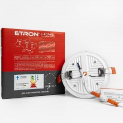 Светильник светодиодный ETRON Decor 1-EDP-611 18W 5000К ІР20 (круг)