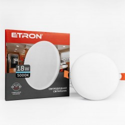 Светильник светодиодный ETRON Decor 1-EDP-611 18W 5000К ІР20 (круг)