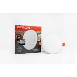 Светильник светодиодный ETRON Decor 1-EDP-611 18W 5000К ІР20 (круг)