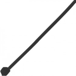 Кабельная стяжка e.ct.stand.60.3.black (100шт), черная длина 6см.